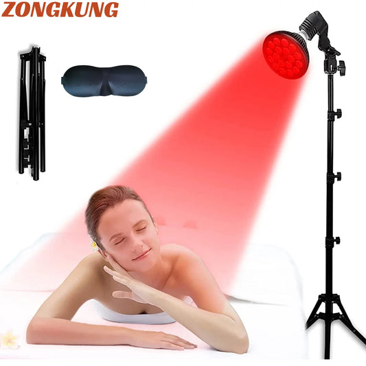 RadiantRecharge - LED Red Light Therapy Full Body Infrared Lamp