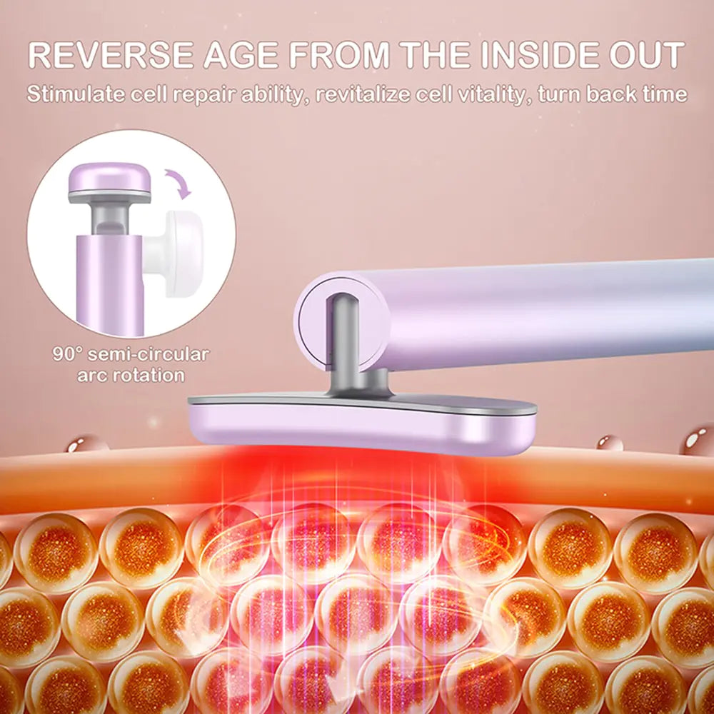 RadianceRestore - Face Massage Red Light Therapy Wand
